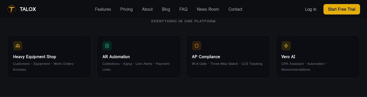 Feature Overview: AR automation, AP compliance, and Vero AI in one unified platform